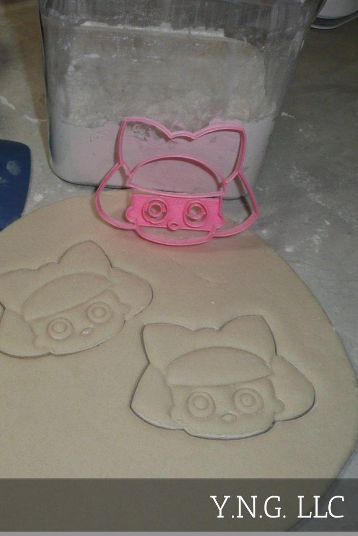 Diva Glitter Face Surprise Doll Series Cookie Cutter Made In USA PR2536