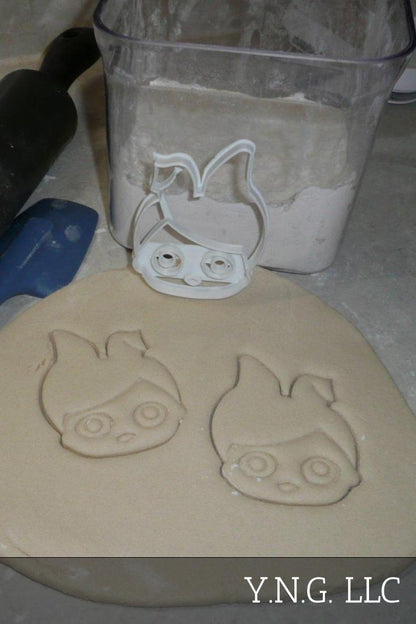 Hops Face White Bunny Ears Surprise Doll Series Cookie Cutter Made In USA PR2537