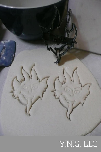 Krampus Horned Christmas Character Punisher Cookie Cutter Made In USA PR2230
