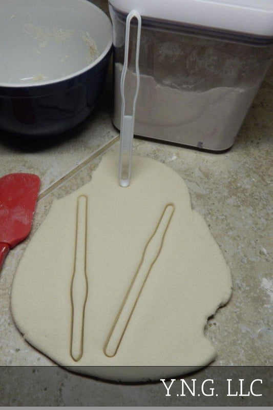 Crochet Hook Knitting Needle Craft Cookie Cutter Made In USA PR2084