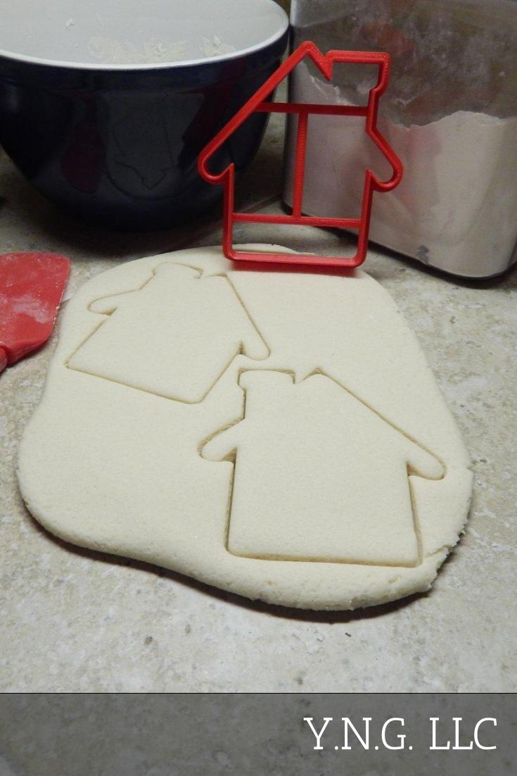 House Outline Real Estate School Dog Home Cookie Cutter Made In USA PR2193