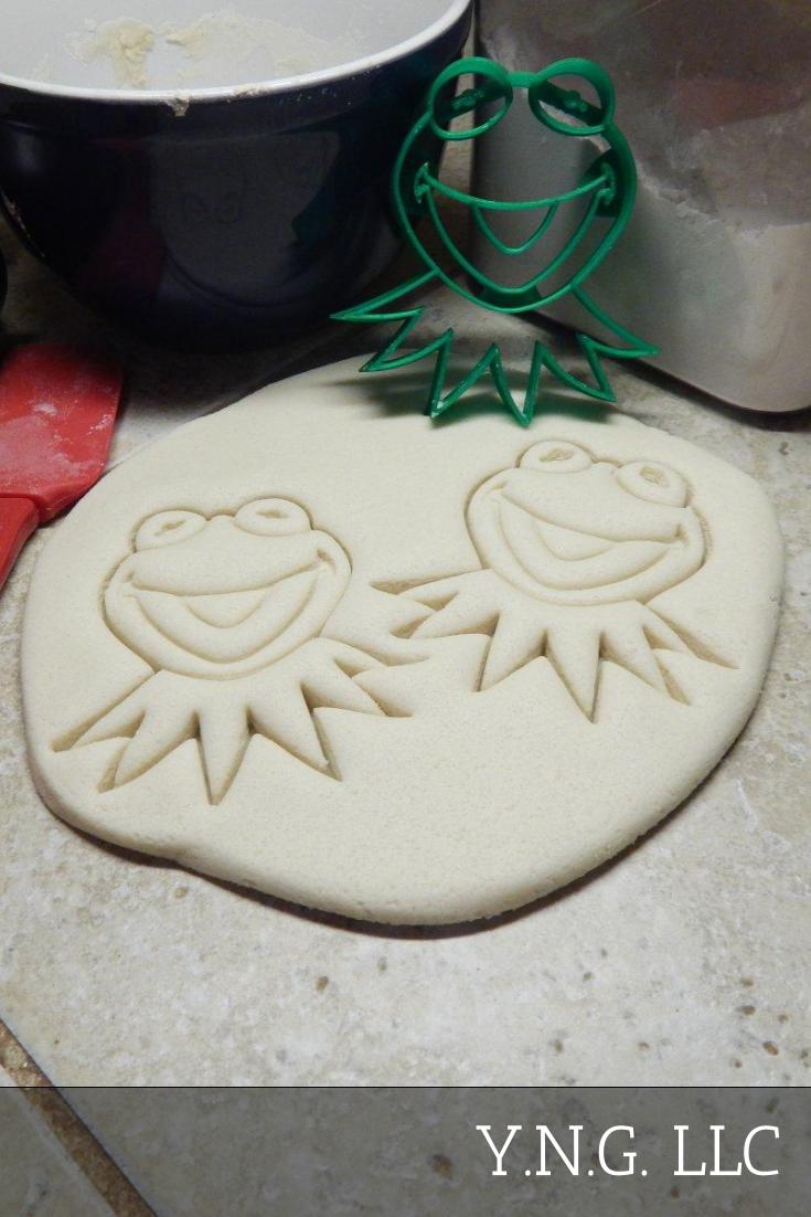 Kermit The Frog Face Muppet Show Sesame Street Cookie Cutter Made In USA PR2265
