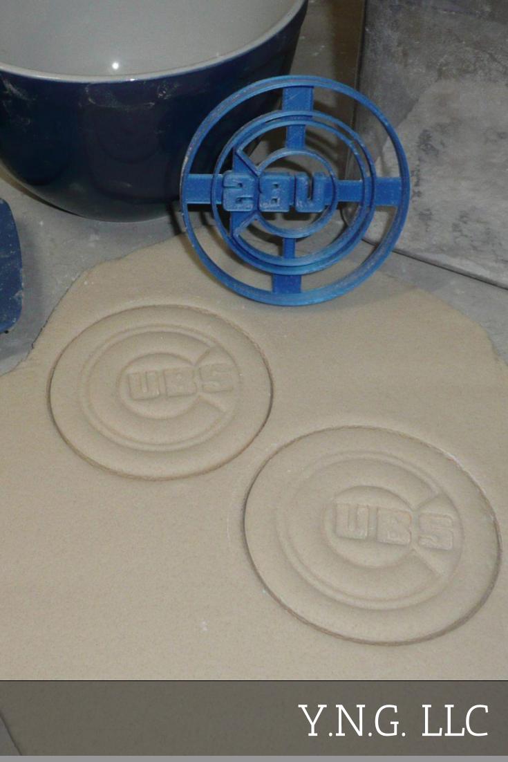 Chicago Cubs Logo MLB Baseball Team Sports Cookie Cutter Made In USA PR2580