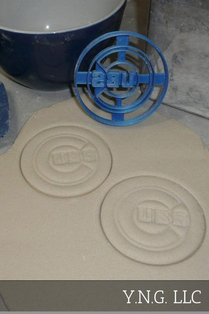 Chicago Cubs Logo MLB Baseball Team Sports Cookie Cutter Made In USA PR2580