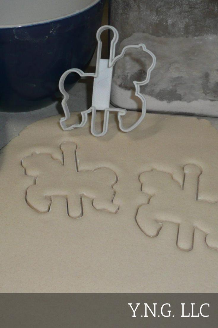Carousel Horse Outline Merry Go Round Cookie Cutter Made In USA PR2610