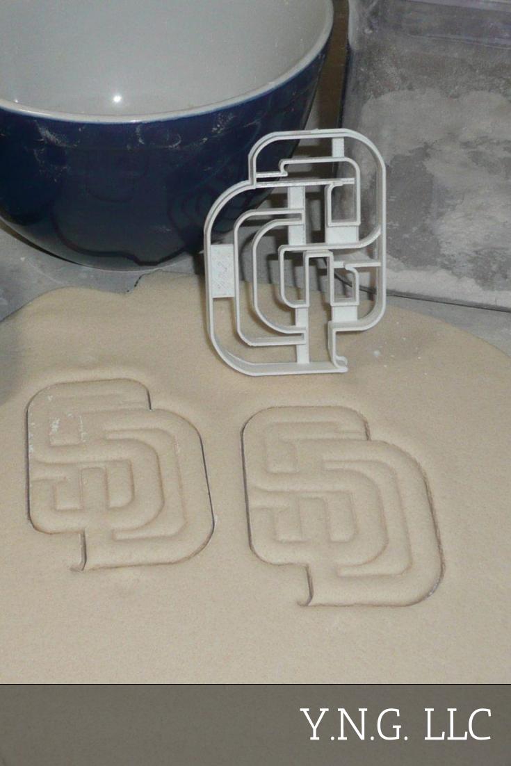 San Diego Padres SD Logo MLB Baseball Sports Cookie Cutter Made In USA PR2585