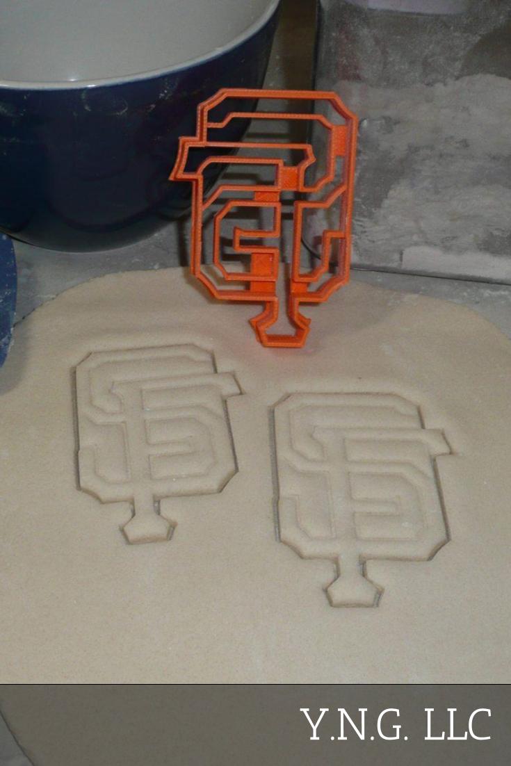 San Francisco Giants SF Logo MLB Baseball Cookie Cutter Made In USA PR2586