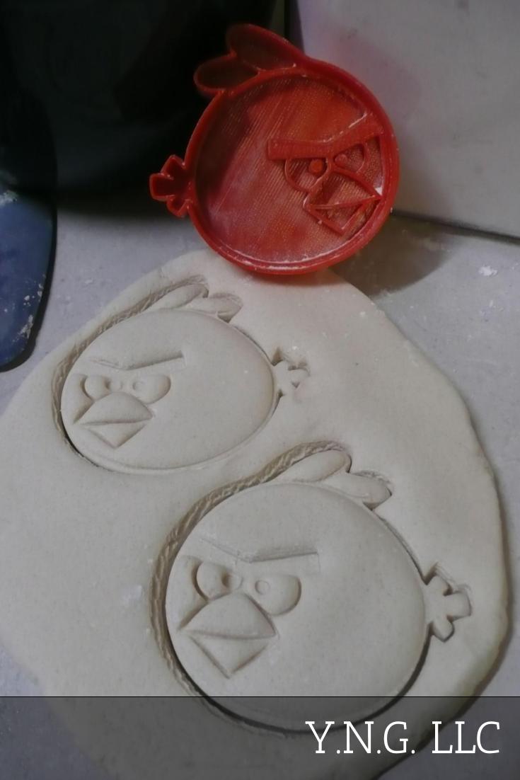 Angry Bird Video Game Movie Character Cookie Cutter Made In USA PR2162
