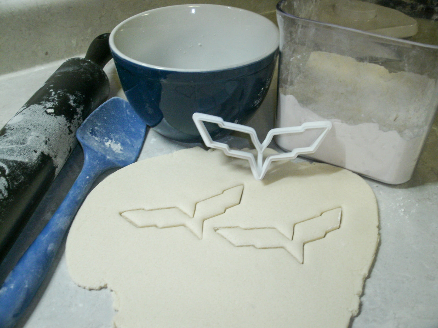 Corvette Symbol Chevy Chevrolet Cookie Cutter Made In USA PR481