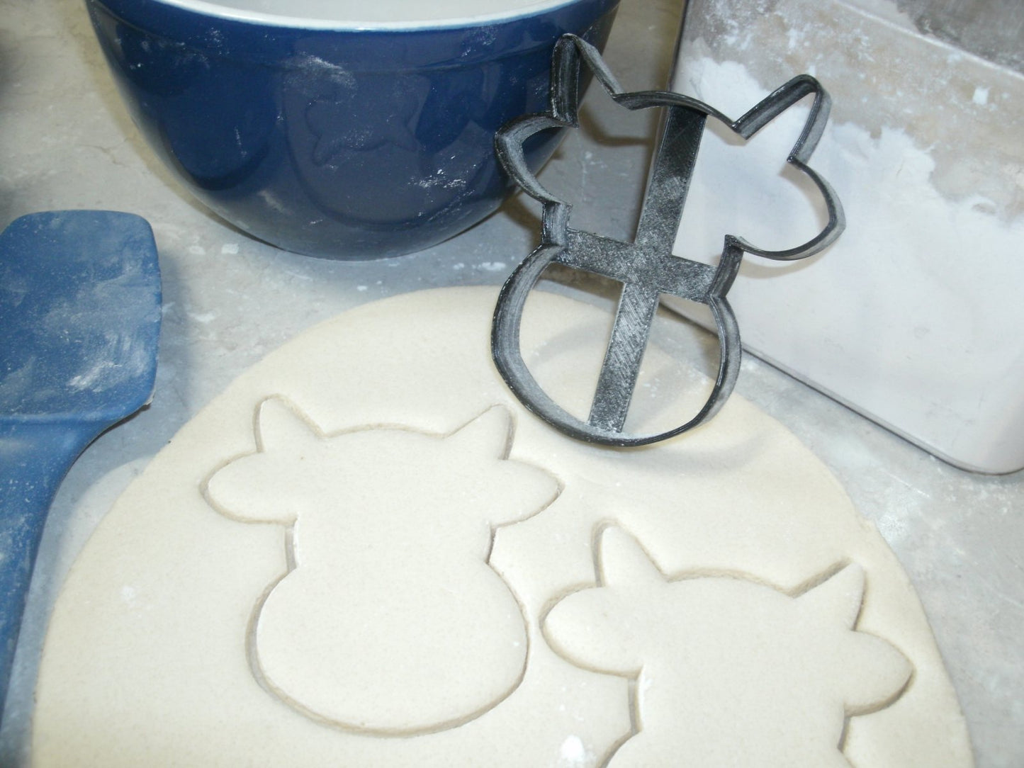 Cow Cattle Bovine Head Livestock Cookie Cutter Made In USA PR672