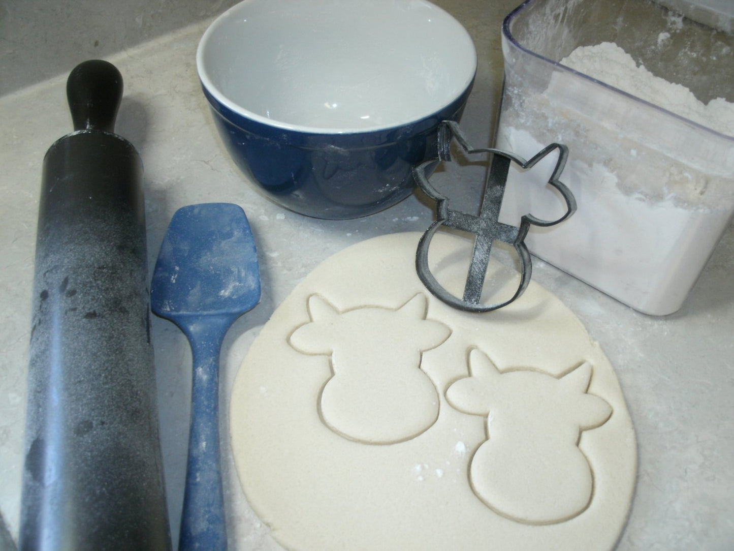 Cow Cattle Bovine Head Livestock Cookie Cutter Made In USA PR672