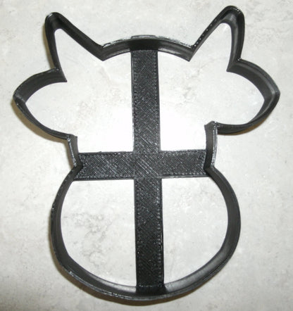 6x Cow Cattle Fondant Cutter Cupcake Topper 1.75 IN USA FD672