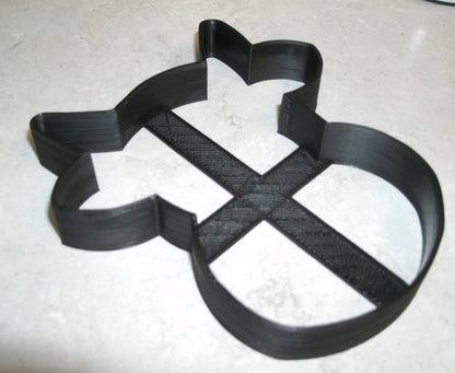 6x Cow Cattle Fondant Cutter Cupcake Topper 1.75 IN USA FD672