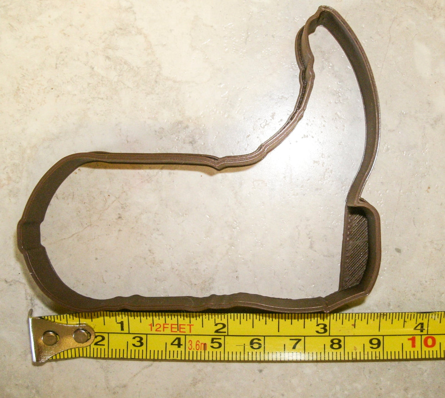 Cowboy Cowgirl Boot Shoe Outline Western Cookie Cutter Made In USA PR893