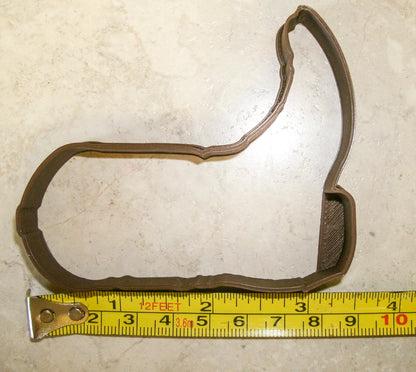 Cowboy Cowgirl Boot Shoe Outline Western Cookie Cutter Made In USA PR893