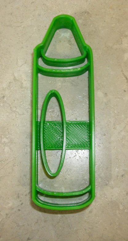 Crayon Drawing Coloring Kids Creative Art Cookie Cutter Made In USA PR838