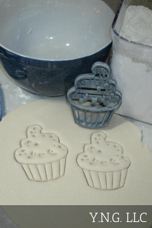 Cupcake Small Cake Birthday Wedding Cookie Cutter Made In USA PR618