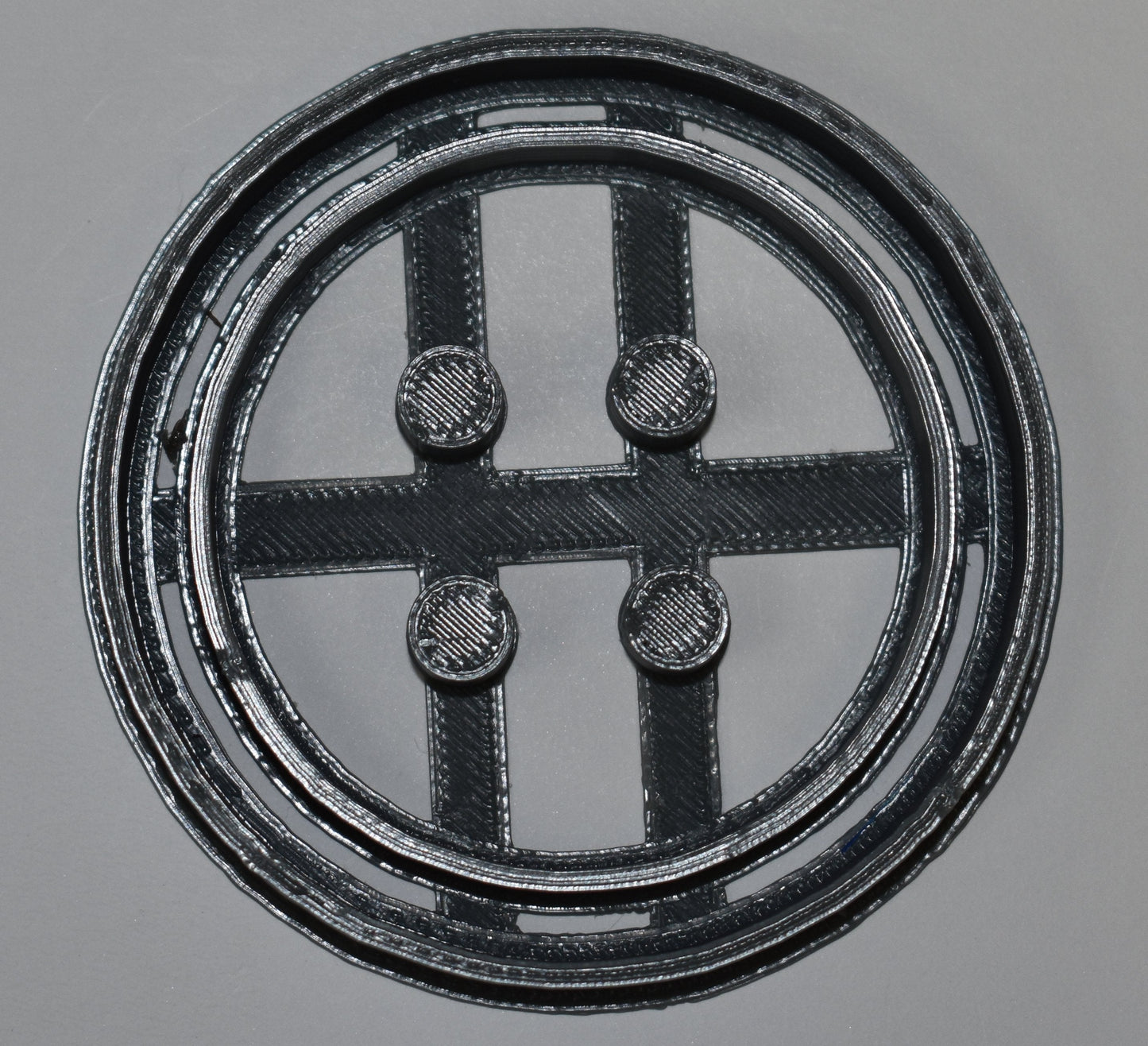 Button Fastener Clothing Sewing Cookie Cutter Made In USA PR638