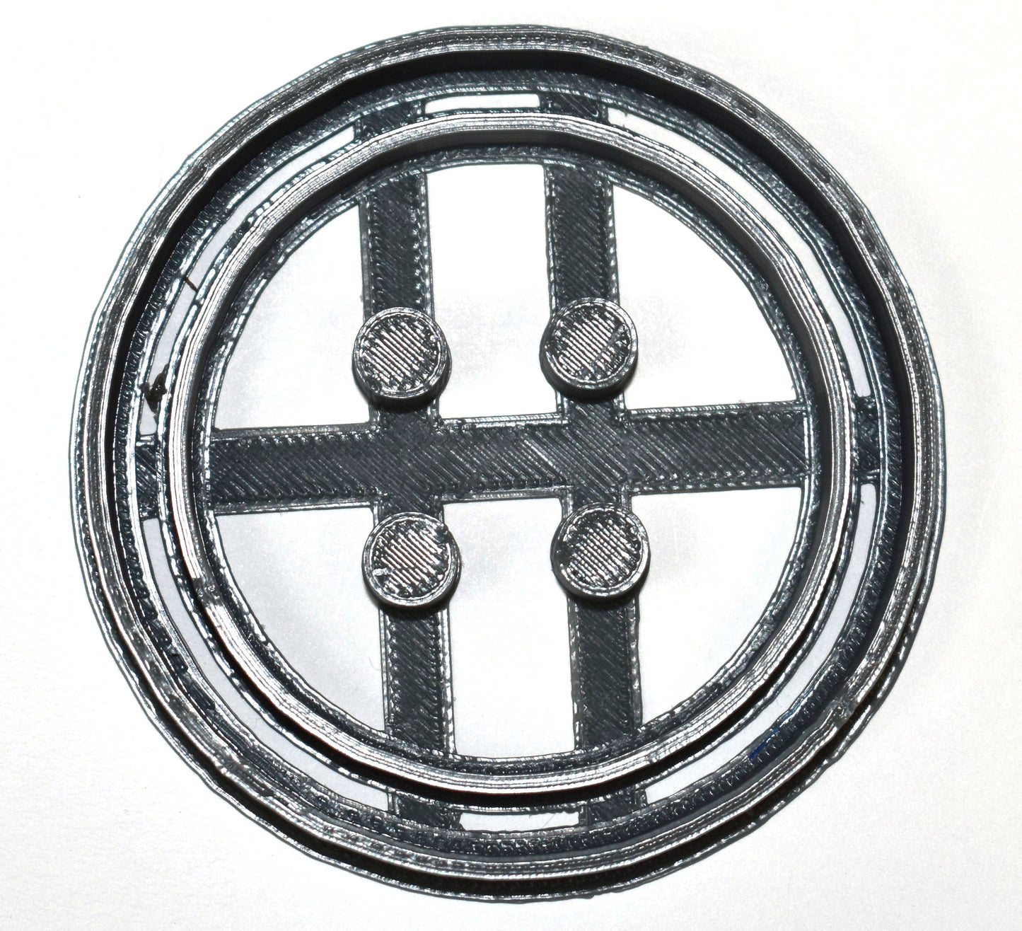 Button Fastener Clothing Sewing Cookie Cutter Made In USA PR638
