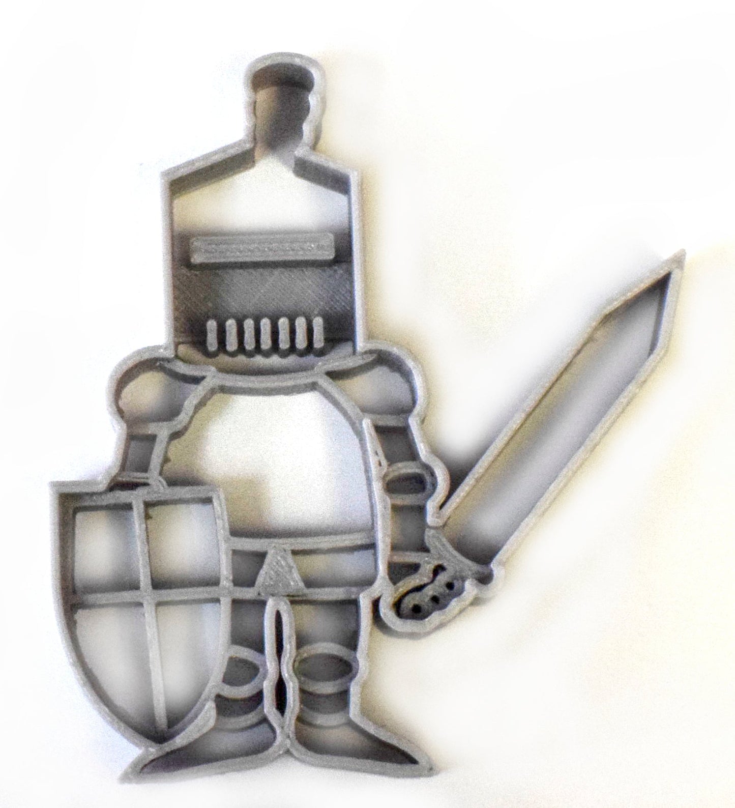 Knight in Shining Armor Sword and Shield Cookie Cutter Made In USA PR776