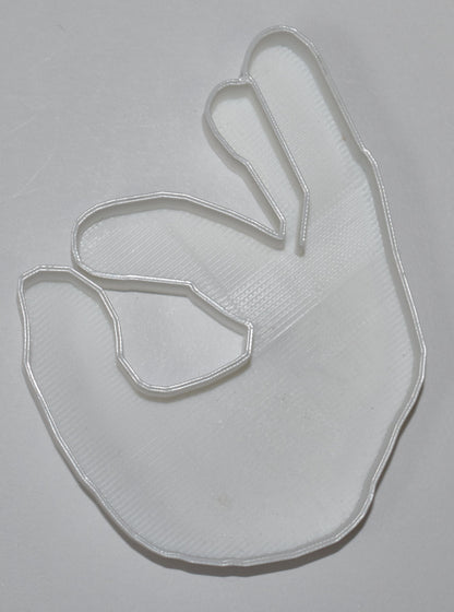 OK Okay Hand Meme Game Gesture Cookie Cutter Made In USA PR654