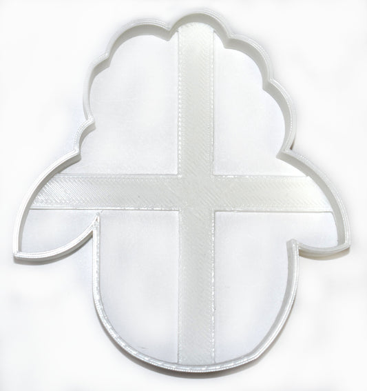 6x Lamb Sheep Farm Fondant Cutter Cupcake Topper 1.75 IN USA FD684