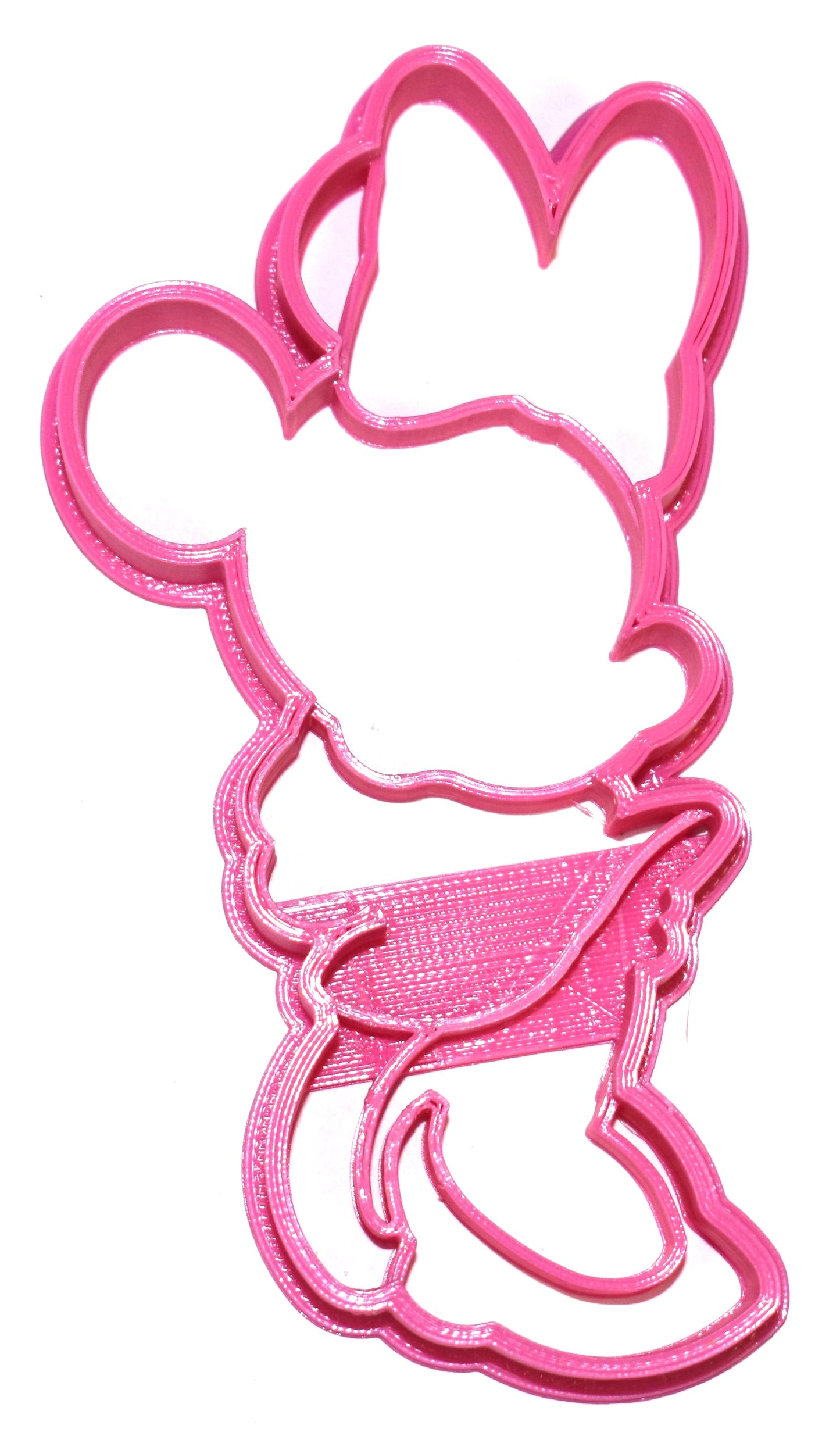 6x Minnie Mouse Fondant Cutter Cupcake Topper 1.75 IN USA FD817