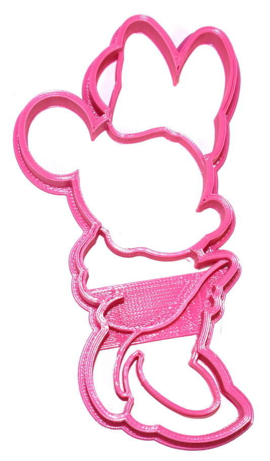 6x Minnie Mouse Fondant Cutter Cupcake Topper 1.75 IN USA FD817