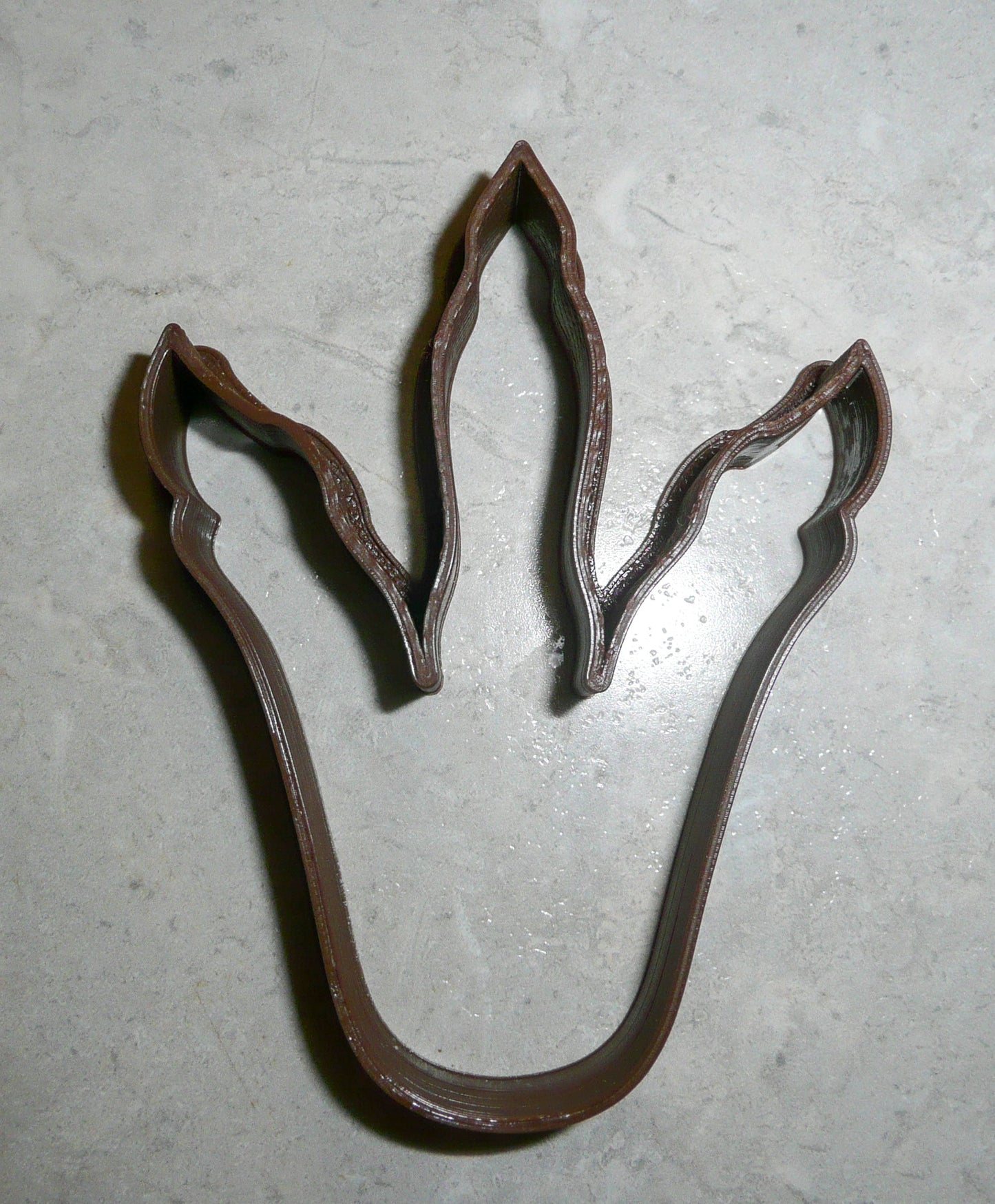 T-Rex Dinosaur Footprint Foot Print Cookie Cutter Made In USA PR566