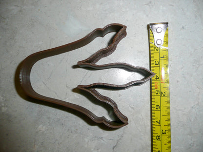T-Rex Dinosaur Footprint Foot Print Cookie Cutter Made In USA PR566