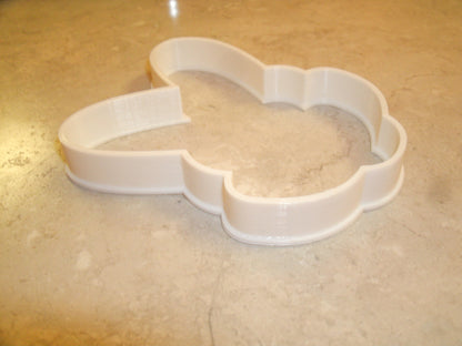 6x Bunny Head Ears Fondant Cutter Cupcake Topper 1.75 IN USA FD215