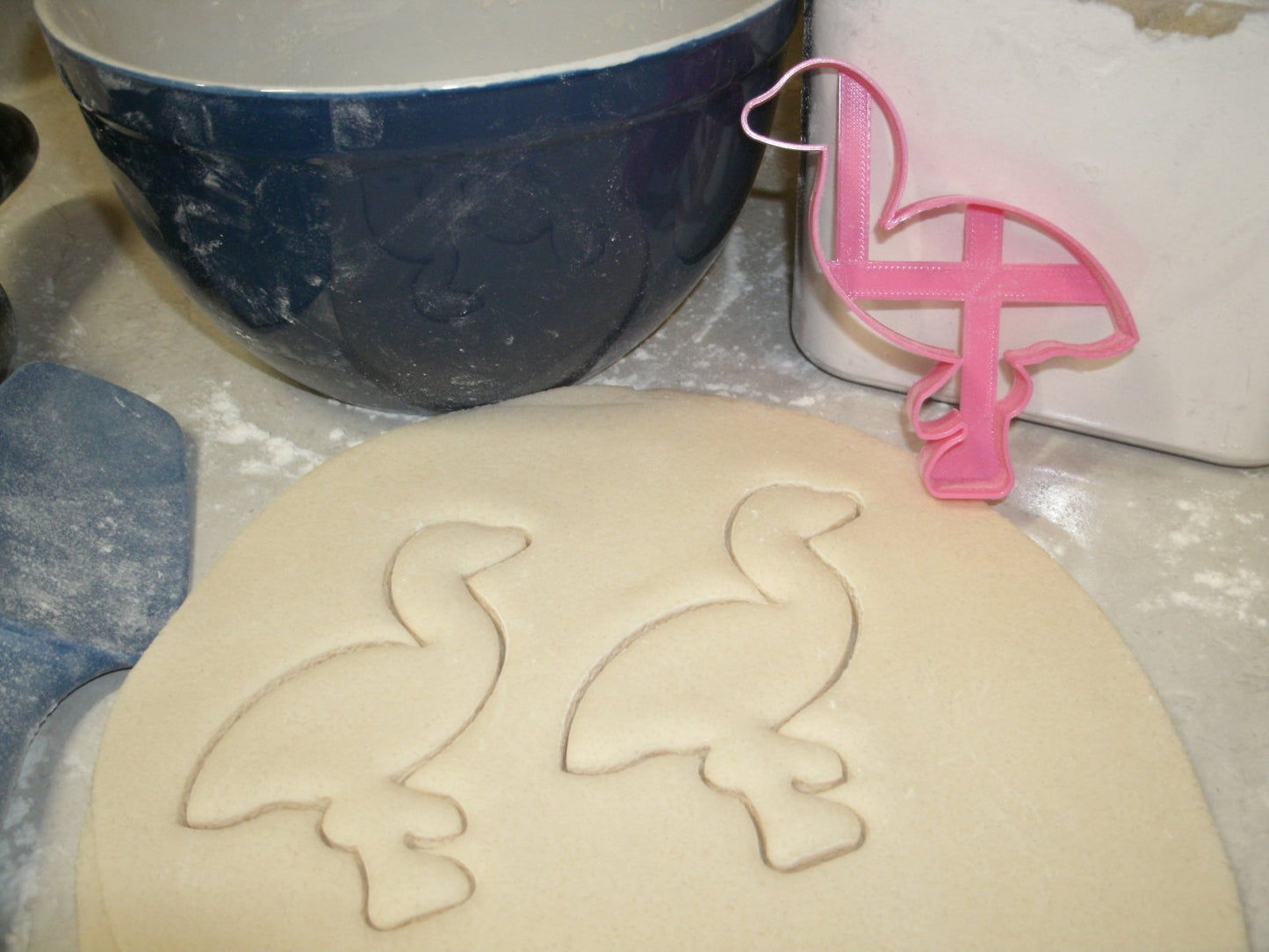 Flamingo Tropical Water Bird Cookie Cutter Made In USA PR679
