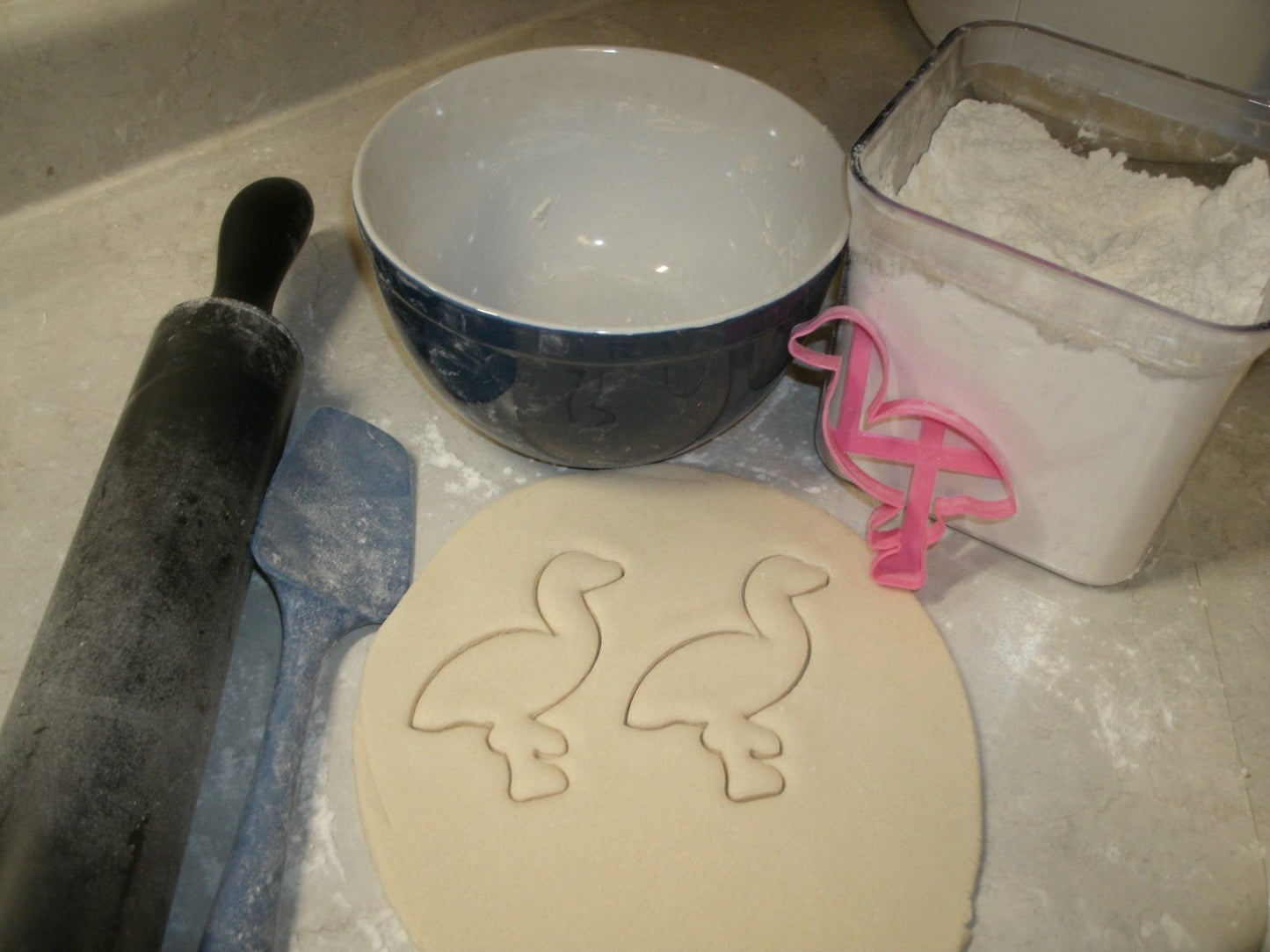 Flamingo Tropical Water Bird Cookie Cutter Made In USA PR679