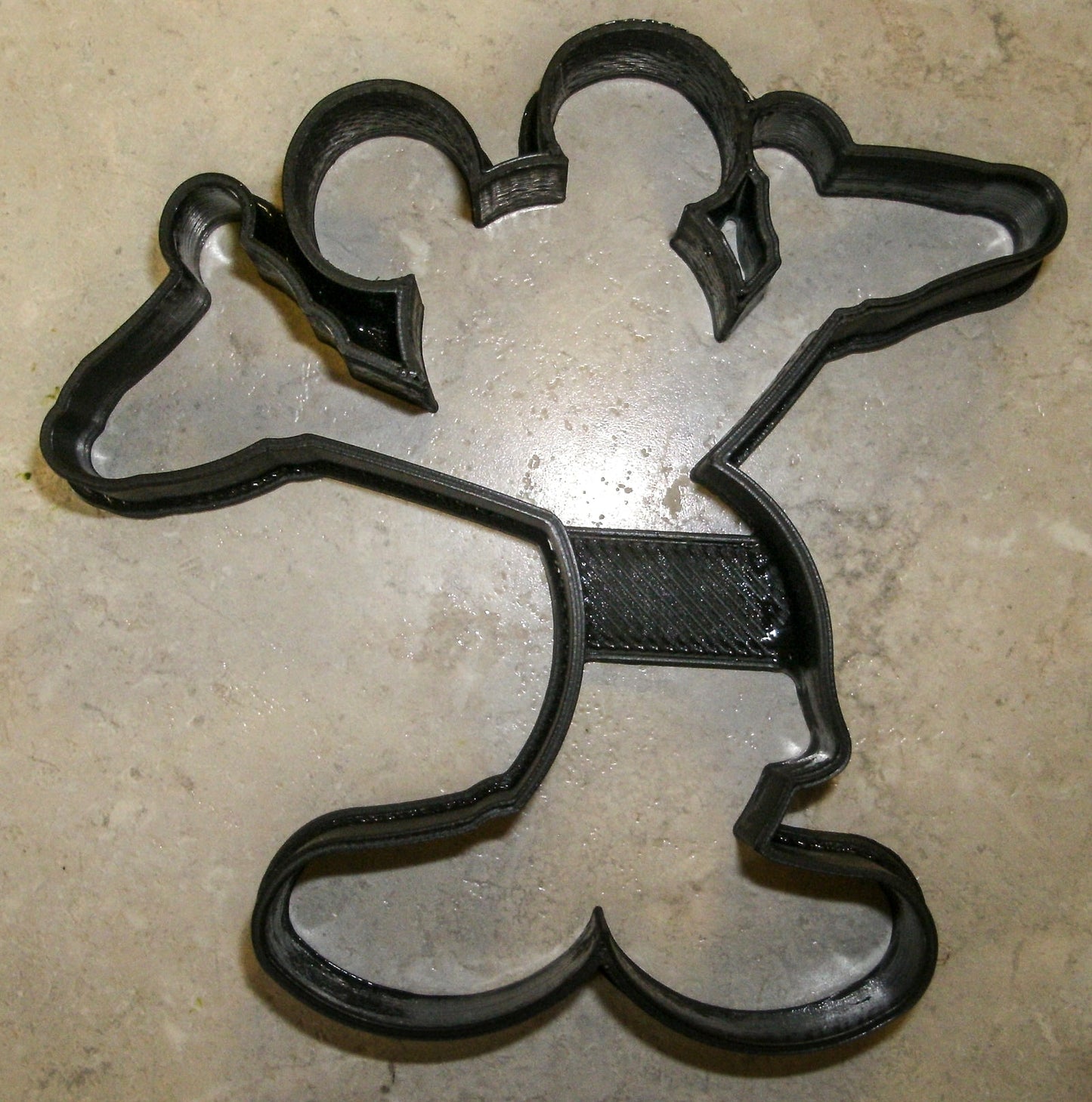 Mickey Mouse Hands Up Cartoon Disney Cookie Cutter Made In USA PR512