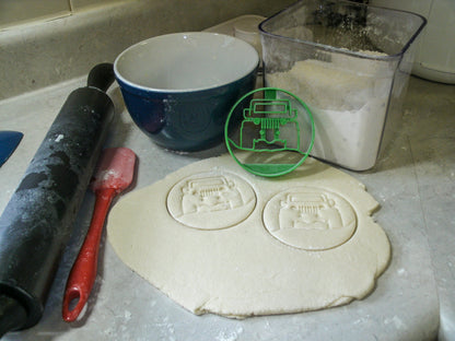 Jeep 4x4 Vehicle SUV Military Off Road Vehicle Cookie Cutter Made In USA PR550