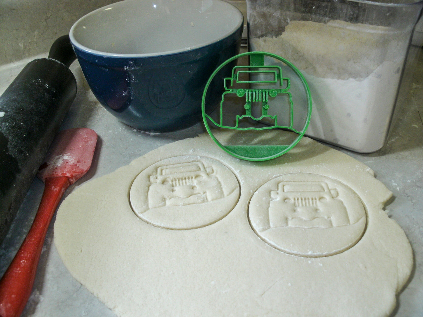 Jeep 4x4 Vehicle SUV Military Off Road Vehicle Cookie Cutter Made In USA PR550