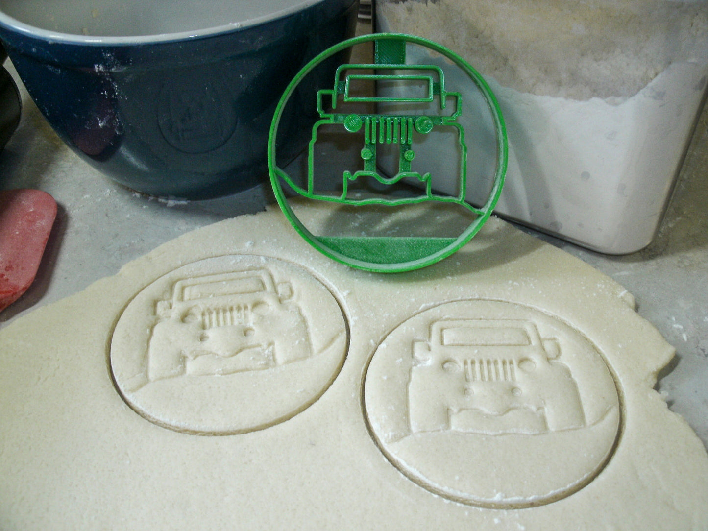 Jeep 4x4 Vehicle SUV Military Off Road Vehicle Cookie Cutter Made In USA PR550