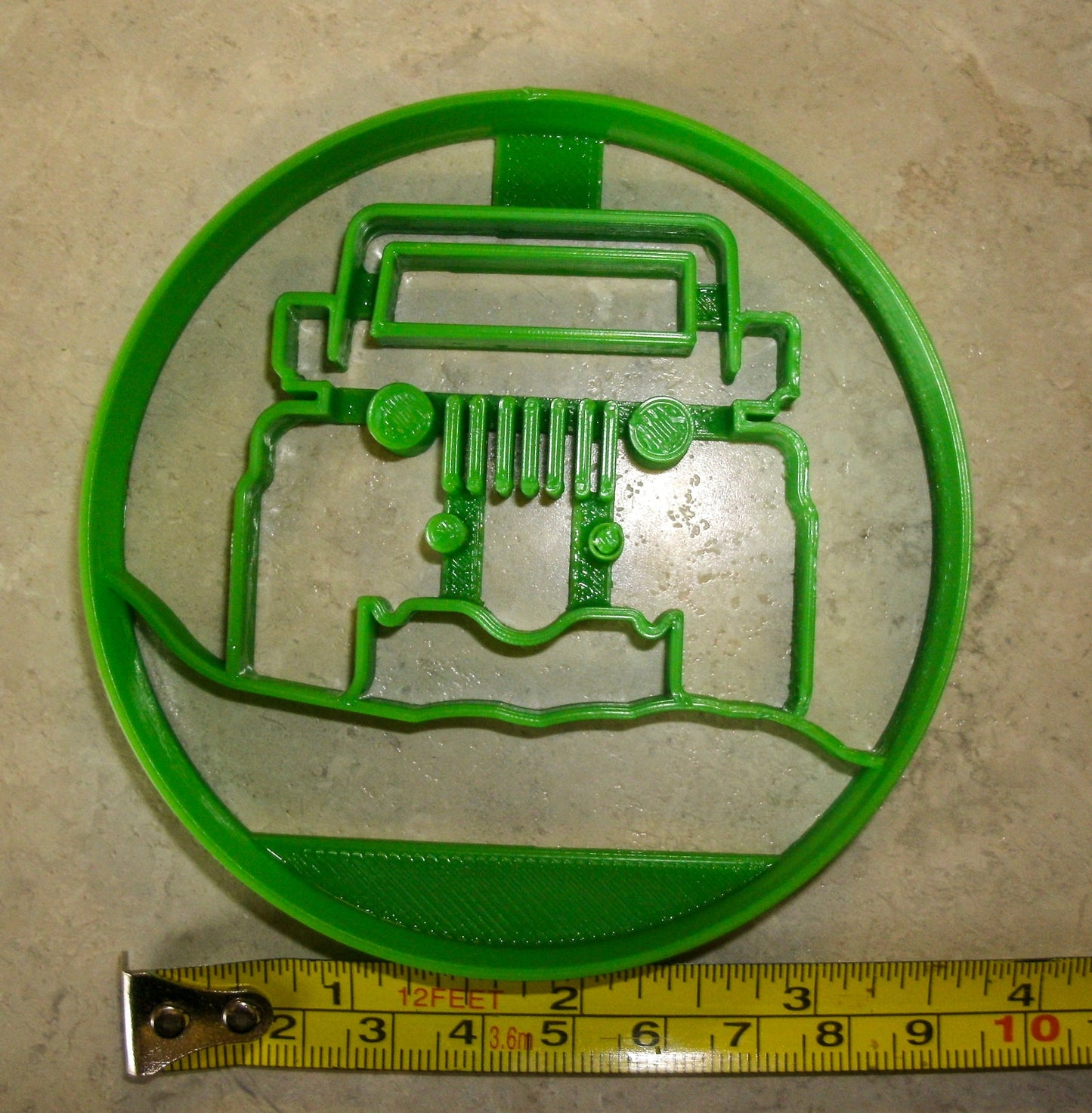 Jeep 4x4 Vehicle SUV Military Off Road Vehicle Cookie Cutter Made In USA PR550