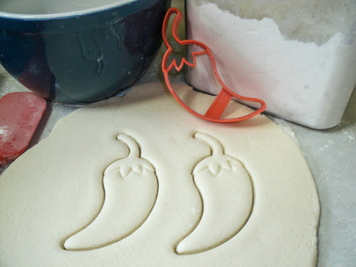Chili Pepper Spicy Heat Vegetable Cookie Cutter Made In USA PR634