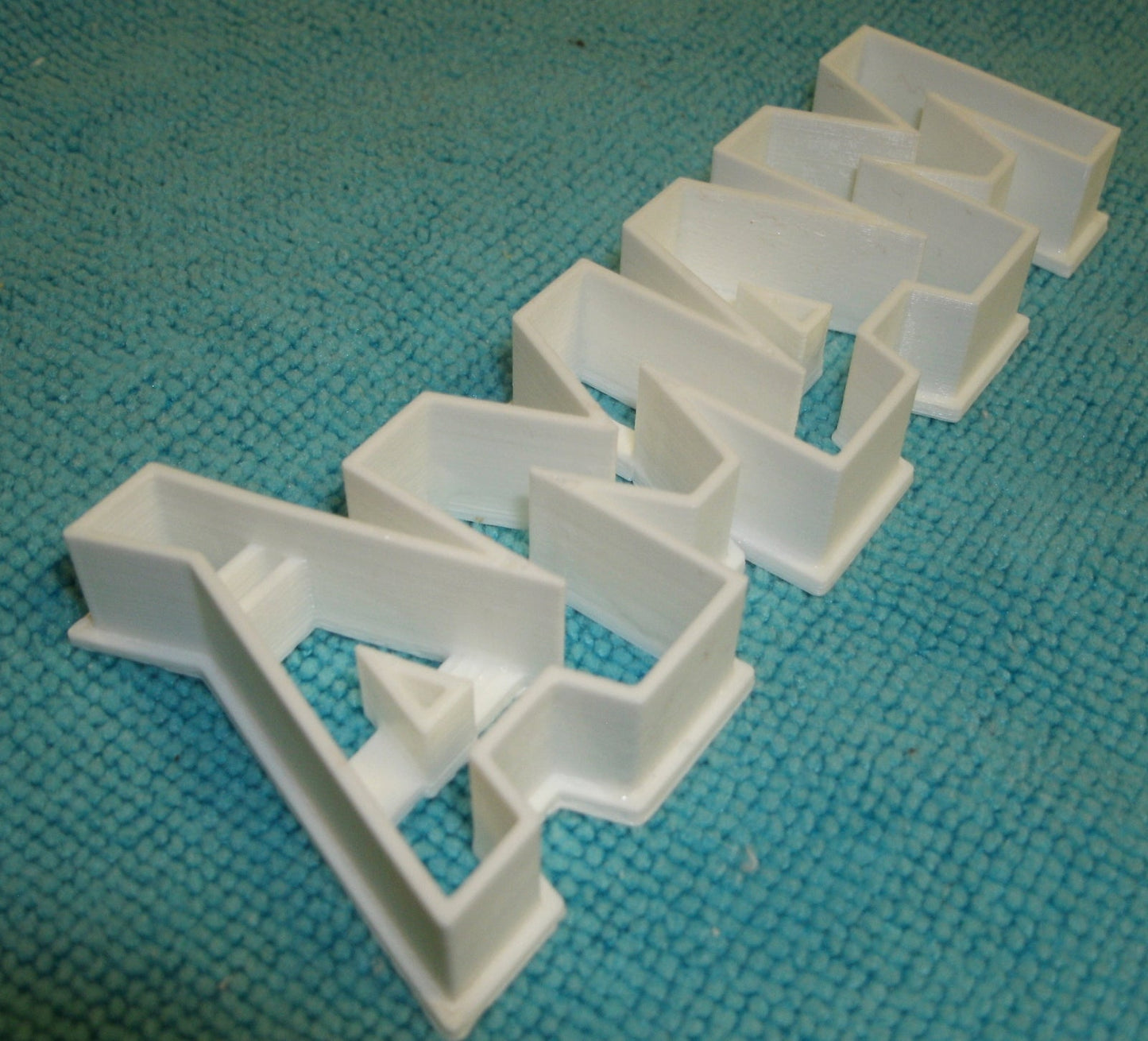 Mama With Accent Spanish Word Letters Cookie Cutter Made In USA PR647