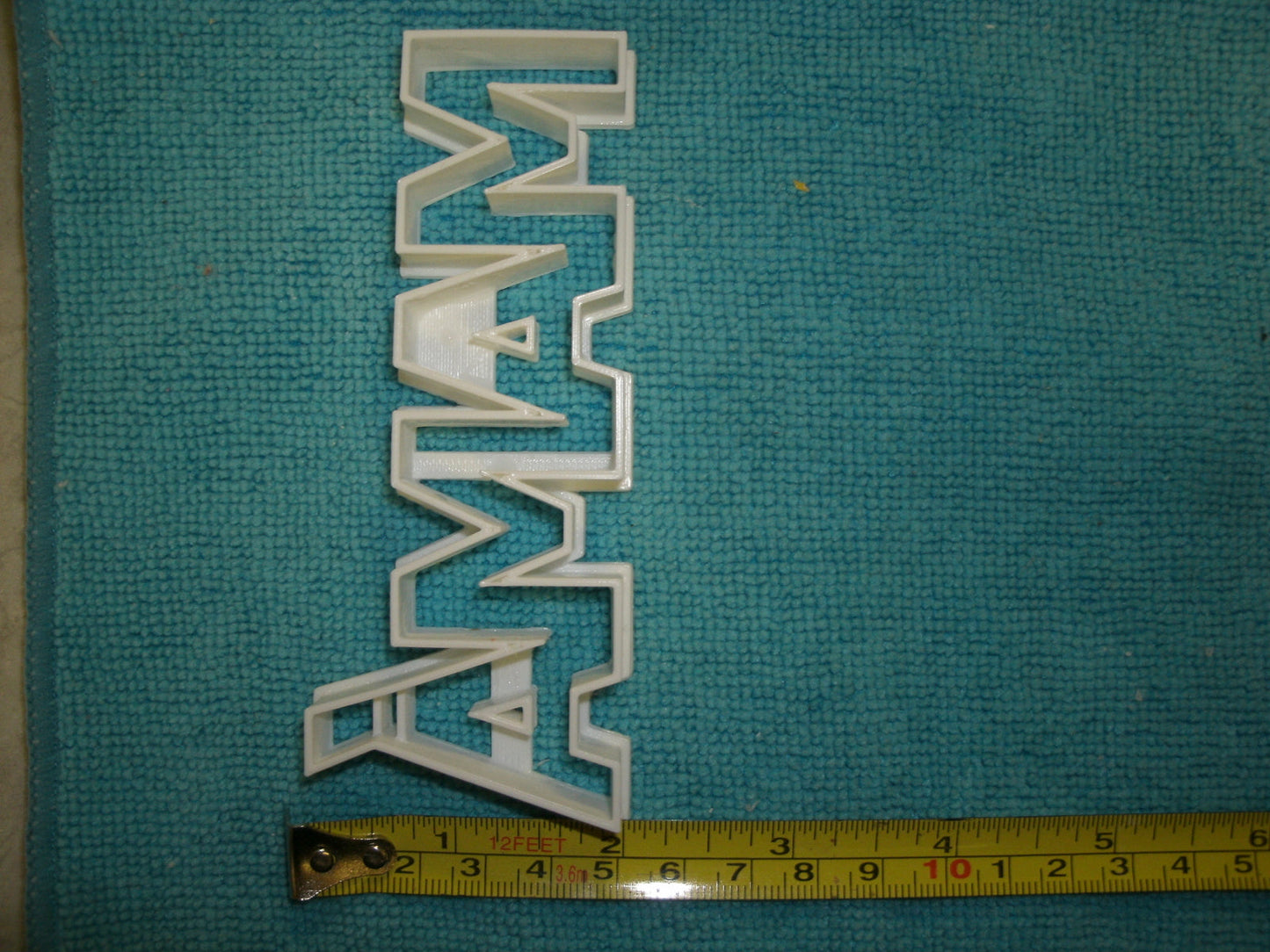 Mama With Accent Spanish Word Letters Cookie Cutter Made In USA PR647