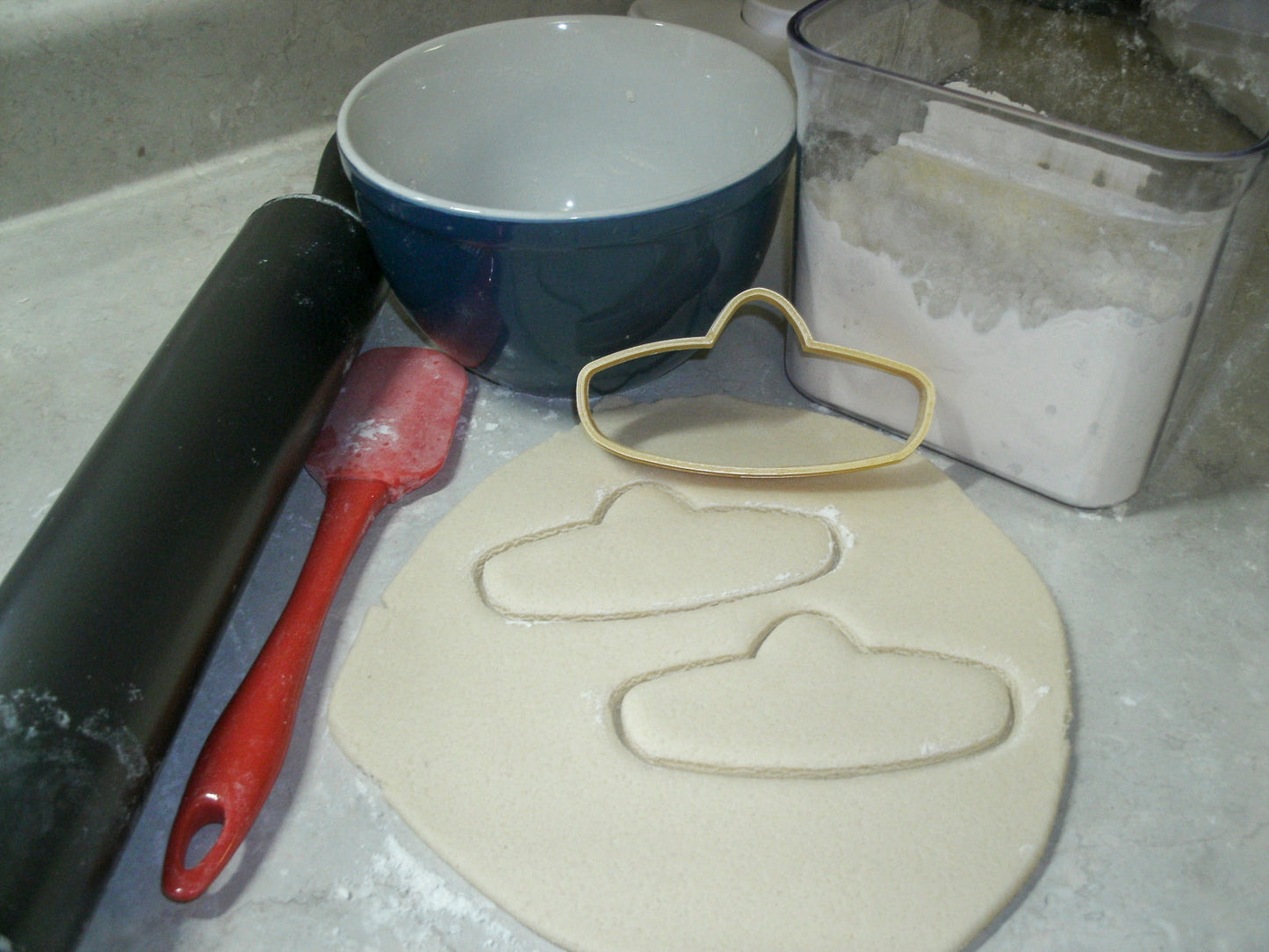 Sombrero Wide Brimmed Straw Hat Mexico Cookie Cutter Made In USA PR889