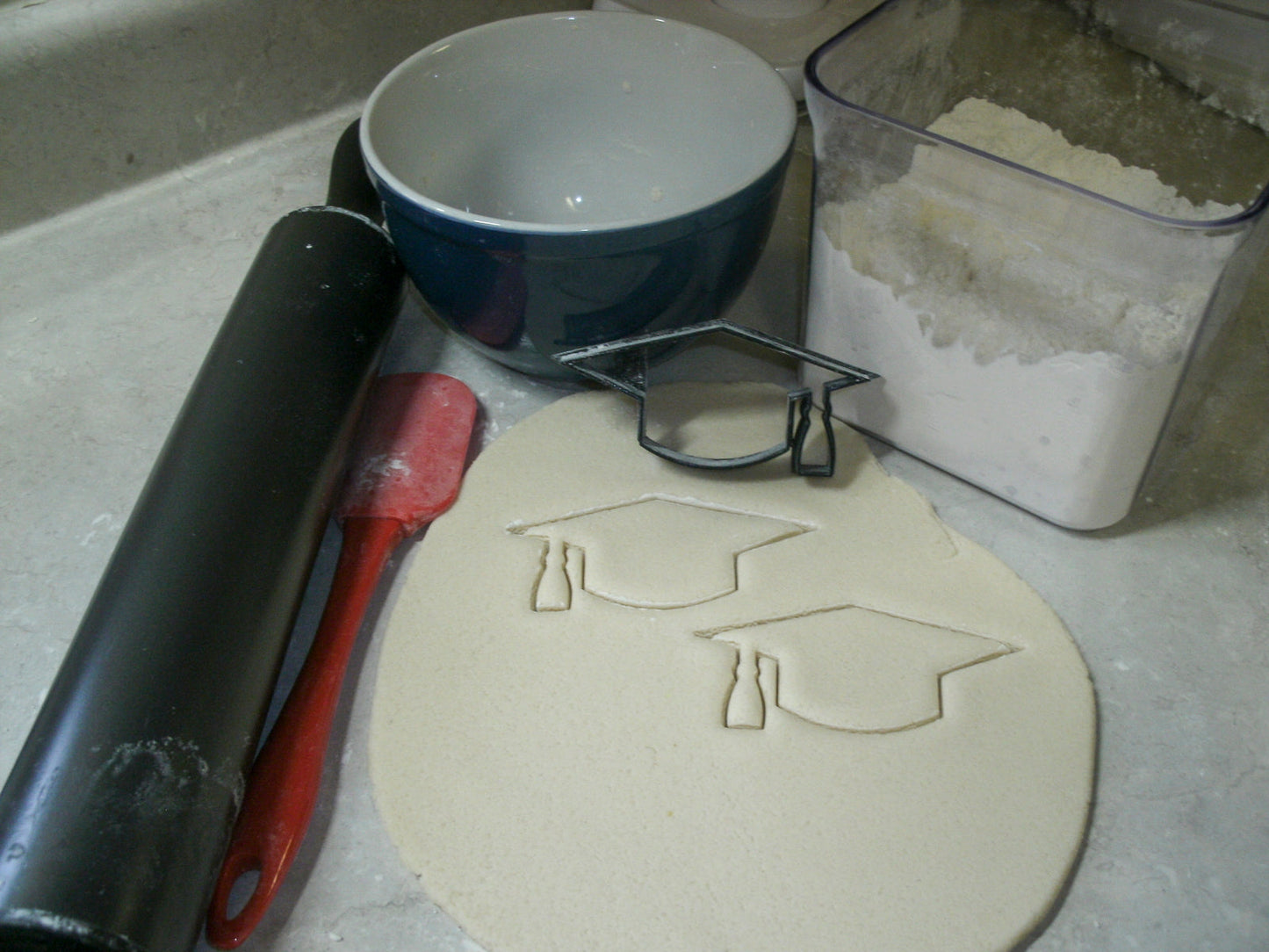 Graduation Cap With Tassel High School College Cookie Cutter Made In USA PR890