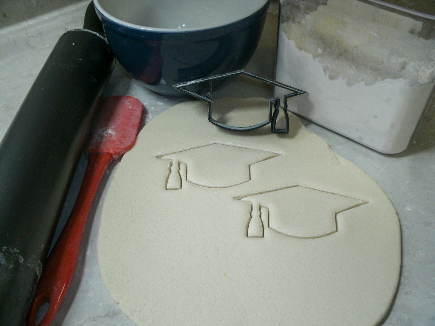 Graduation Cap With Tassel High School College Cookie Cutter Made In USA PR890