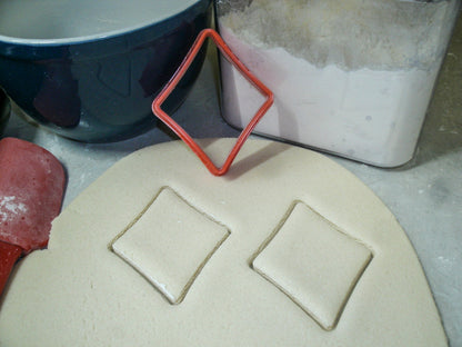 Red Diamond Playing Cards Suits Game Cookie Cutter Made In USA PR900