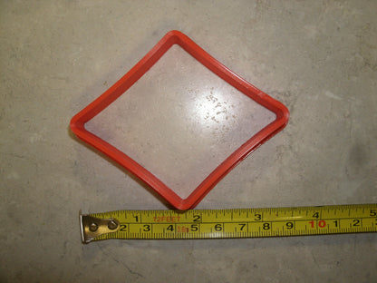 Red Diamond Playing Cards Suits Game Cookie Cutter Made In USA PR900