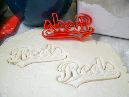 Cincinnati Reds MLB Baseball Sports Team Cookie Cutter Made In USA PR930