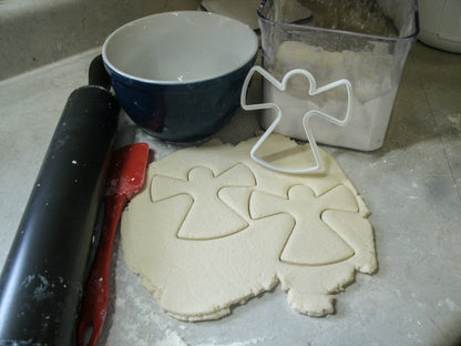 Snow Angel Christmas Winter Season Cookie Cutter Made In USA PR274