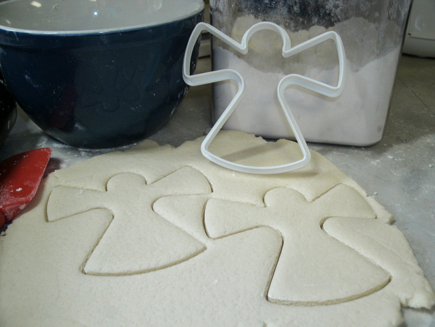 Snow Angel Christmas Winter Season Cookie Cutter Made In USA PR274