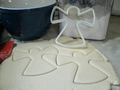 Snow Angel Christmas Winter Season Cookie Cutter Made In USA PR274